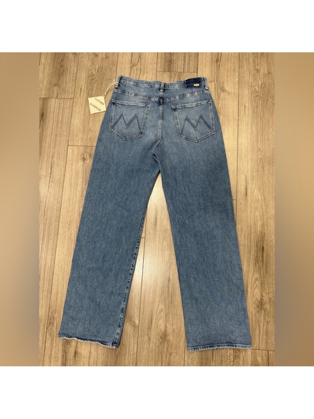NWT Mother Superior Denim The Dodger Skimp Cuff Jean Music Is The Medium Sz 28 - Picture 7 of 15